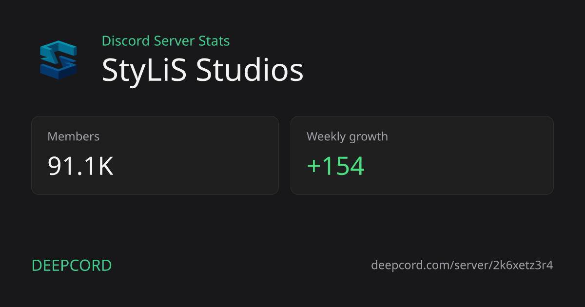 StyLiS Studios - Discord Server | Deepcord