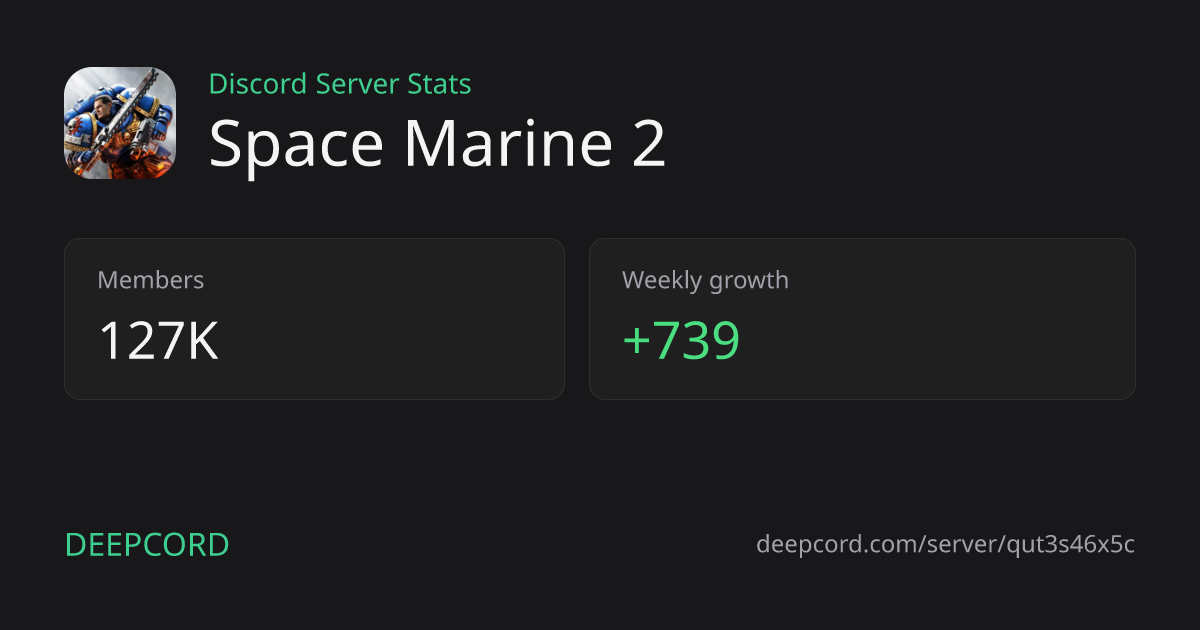 Space Marine 2 - Discord Server | Deepcord
